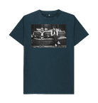 Denim Blue Printed T-shirt Front