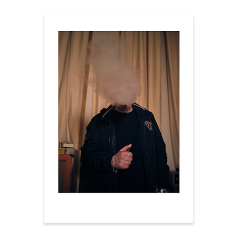 Shaun Ryder by Jake Green, Taylor Wessing Photo Portrait Prize 2023, Postcard