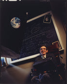 Stephen Hawking Portrait Print