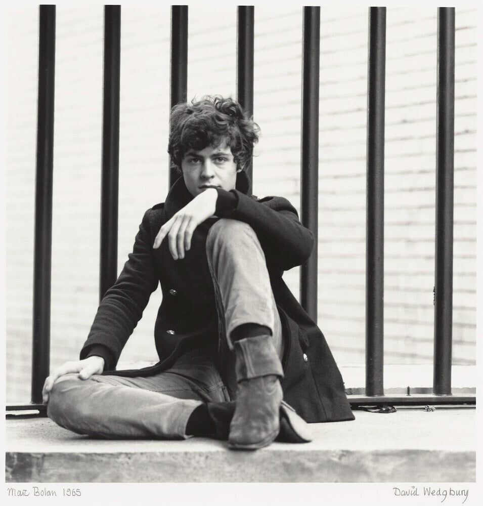 Marc bolan portrait print