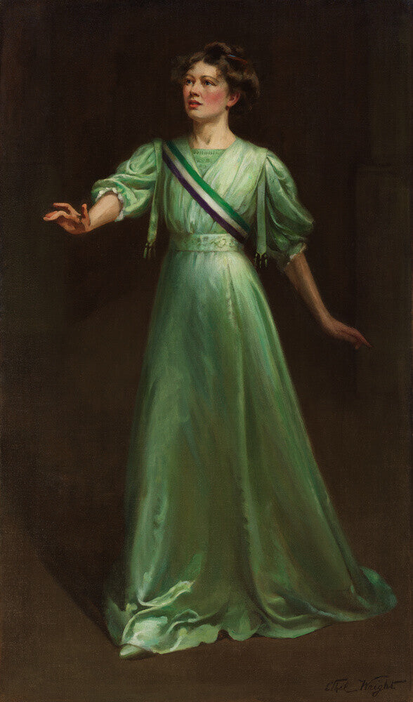 Dame christabel pankhurst portrait print