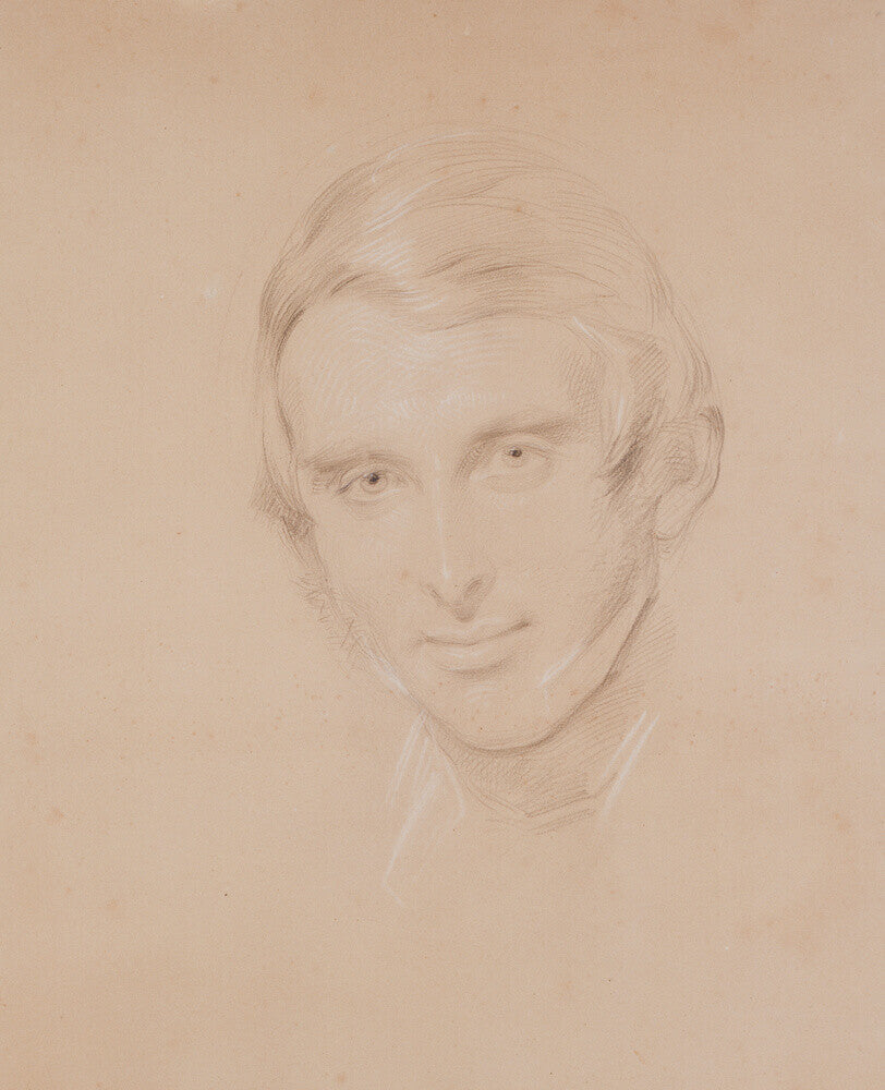 John ruskin portrait print