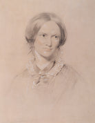 Charlotte Brontë Portrait Print