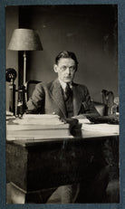 T.S. Eliot Portrait Print
