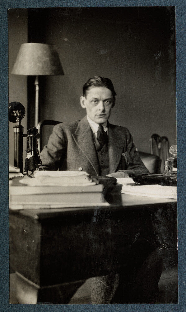 T.s. eliot portrait print