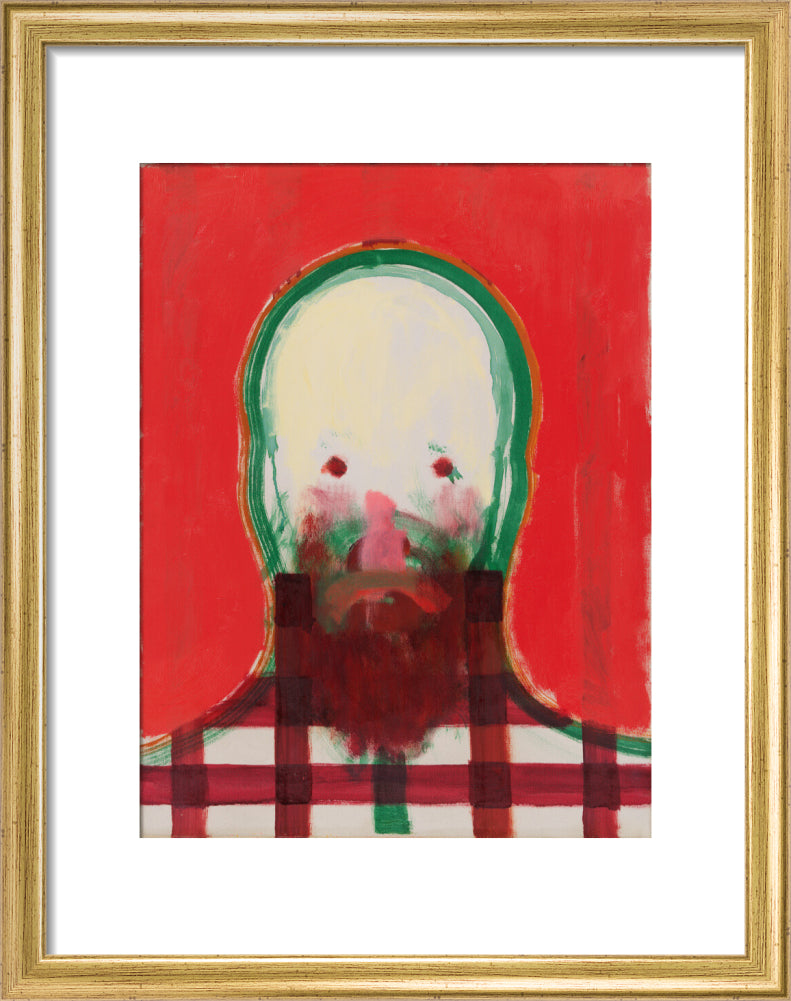 (john) peter warren cochrane portrait print (art print, small, gold frame)