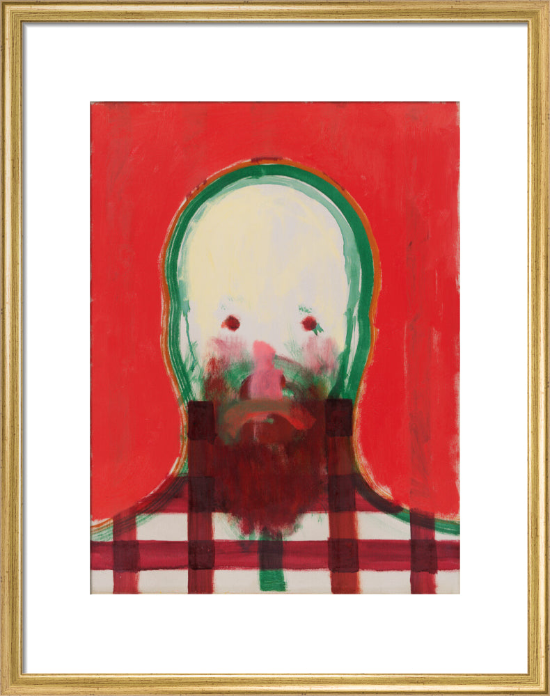 (john) peter warren cochrane portrait print (art print, medium, gold frame)