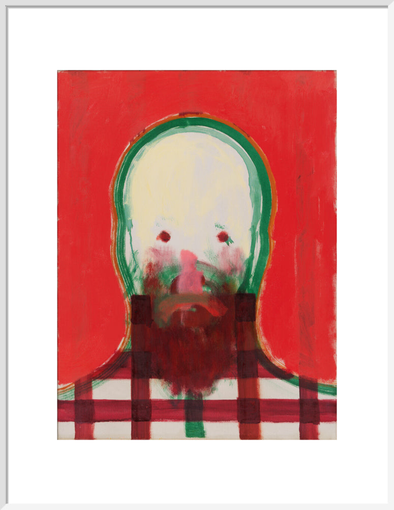 (john) peter warren cochrane portrait print (art print, large, white frame)