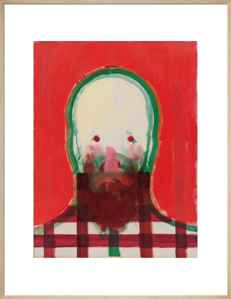 (john) peter warren cochrane portrait print (art print, large, natural frame)