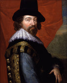 Francis Bacon, 1st Viscount St Alban Portrait Print