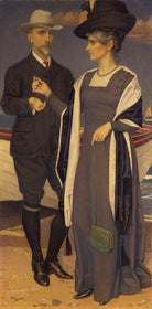 Joseph Southall; Anna Elizabeth Southall Portrait Print