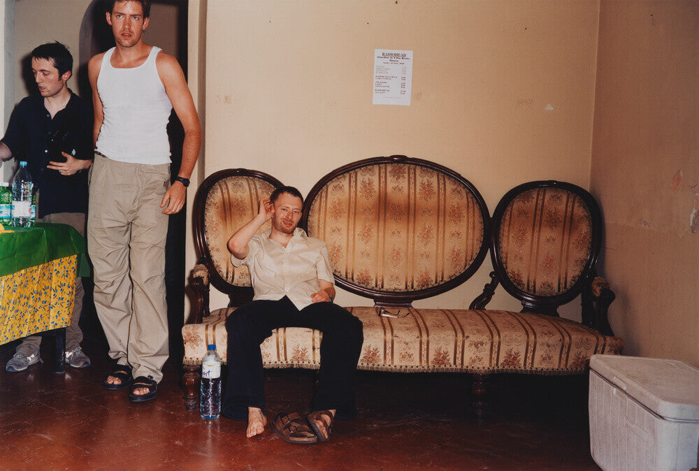 Radiohead (thom yorke; colin greenwood; edward john o'brien) portrait print