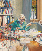 Dorothy Crowfoot Hodgkin Portrait Print