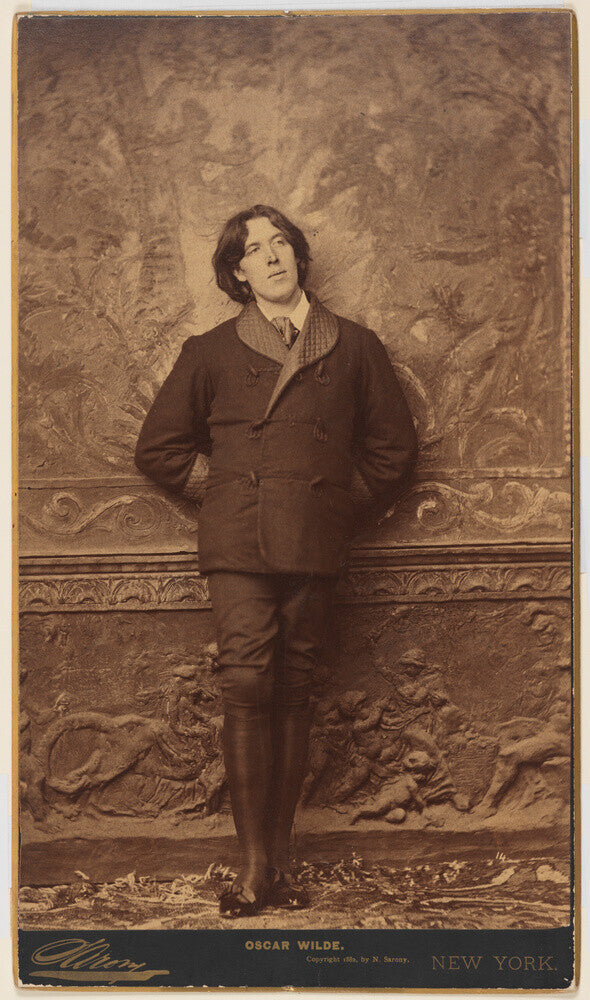 Oscar wilde portrait print