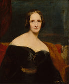 Mary Shelley Portrait Print
