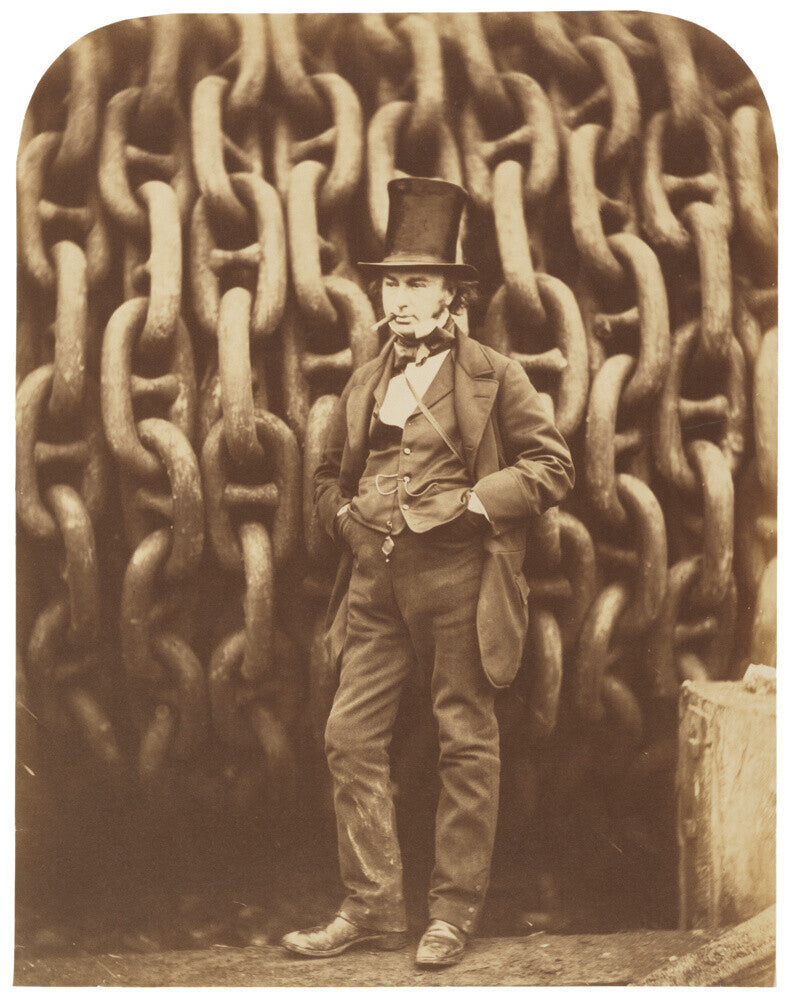 Isambard kingdom brunel portrait print