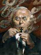 Harold Wilson Portrait Print