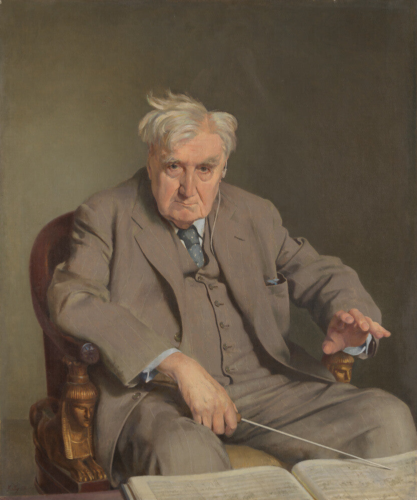 Ralph vaughan williams portrait print