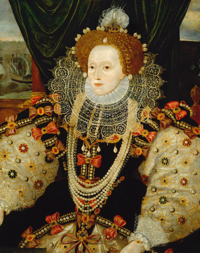 Queen elizabeth i portrait print