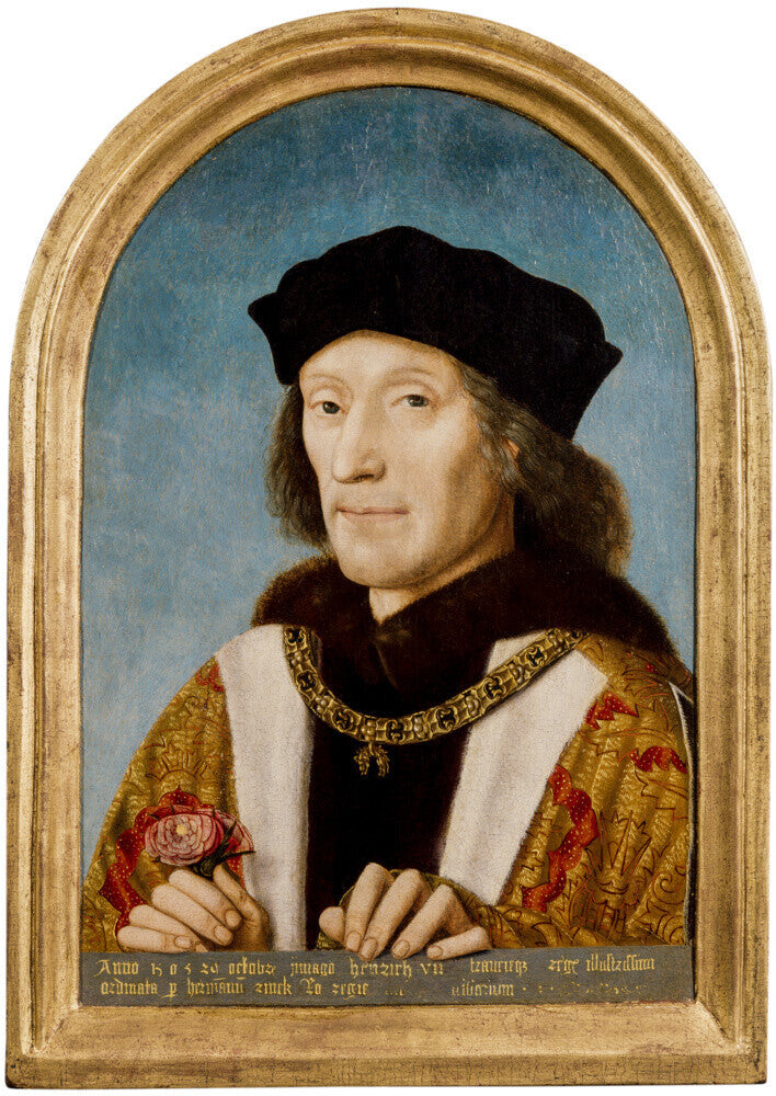 King henry vii portrait print