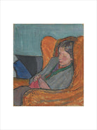 Virginia Woolf Portrait Print (Art print, Extra large, No frame)