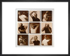 Akram Khan Portrait Print (Art print, Small, Black frame)