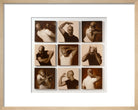 Akram Khan Portrait Print (Art print, Small, Natural frame)