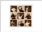 Akram Khan Portrait Print (Art print, Large, White frame)
