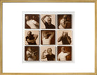 Akram Khan Portrait Print (Art print, Large, Gold frame)