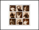 Akram Khan Portrait Print (Art print, Extra large, Black frame)