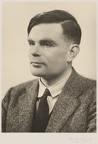 Alan Turing Portrait Print