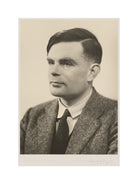 Alan Turing Portrait Print (Art print, Extra large, No frame)