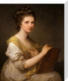 Angelica Kauffmann Portrait Print (Stretched canvas, Medium, No frame)