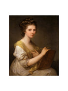 Angelica Kauffmann Portrait Print (Art print, Extra large, No frame)