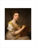 Angelica Kauffmann Portrait Print (Art print, Extra large, No frame)