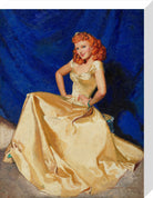 Anna Neagle Portrait Print (Stretched canvas, Medium, No frame)