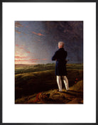 Arthur Wellesley, 1st Duke of Wellington (''A Celebrated Commander on the retir''d list'') Portrait Print (Art print, Medium, Black frame)