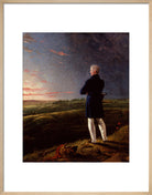 Arthur Wellesley, 1st Duke of Wellington (''A Celebrated Commander on the retir''d list'') Portrait Print (Art print, Medium, Natural frame)