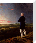 Arthur Wellesley, 1st Duke of Wellington (''A Celebrated Commander on the retir''d list'') Portrait Print (Stretched canvas, Small, No frame)