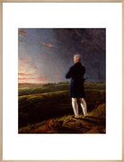 Arthur Wellesley, 1st Duke of Wellington (''A Celebrated Commander on the retir''d list'') Portrait Print (Art print, Large, Natural frame)