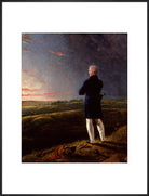 Arthur Wellesley, 1st Duke of Wellington (''A Celebrated Commander on the retir''d list'') Portrait Print (Art print, Extra large, Black frame)