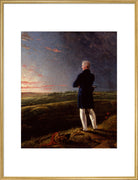 Arthur Wellesley, 1st Duke of Wellington (''A Celebrated Commander on the retir''d list'') Portrait Print (Art print, Extra large, Gold frame)
