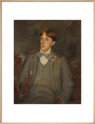 Aubrey Beardsley Portrait Print (Art print, Large, Natural frame)