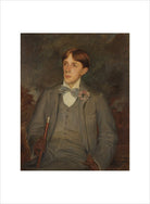Aubrey Beardsley Portrait Print (Art print, Small, No frame)
