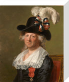 Chevalier d'Eon Portrait Print (Stretched canvas, Small, No frame)