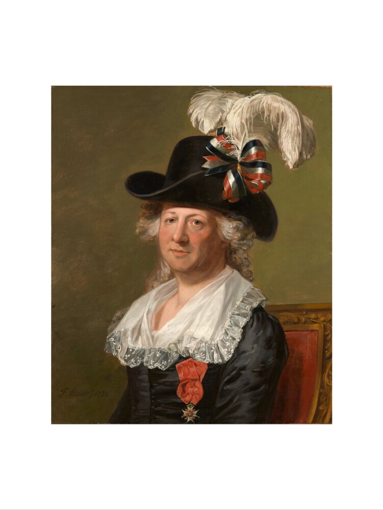 Chevalier d'eon portrait print (art print, extra large, no frame)