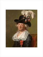 Chevalier d'Eon Portrait Print (Art print, Extra large, No frame)