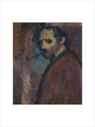 David Bomberg (''Self-Portrait with Pipe'') Portrait Print (Art print, Medium, No frame)
