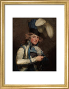 Dorothy Jordan Portrait Print (Art print, Small, Gold frame)