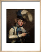 Dorothy Jordan Portrait Print (Art print, Small, Natural frame)